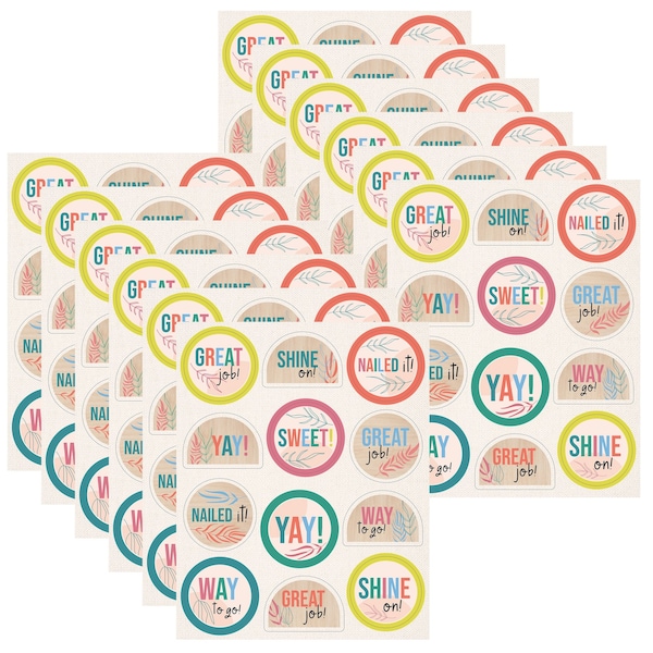Carson Dellosa True to You Motivators Motivational Stickers, 864PK 168330 - main